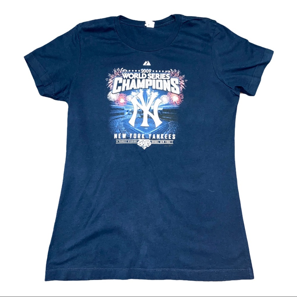 Vintage 2009 New York Yankees T-Shirt Navy Women’s